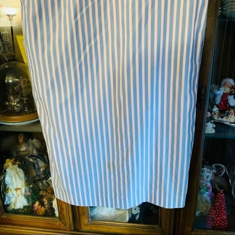 Vintage Schrader petite pink & blue shirt dress - Picture 3 of 10